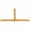 Ekena Millwork Eugene Rough Sawn Timber Gable Bracket, Western Red Cedar, 96"W x 60"H x 2"D x 6"F, 15/12 Pitch GBW096X60X0206EUG00RWR - alternate 3